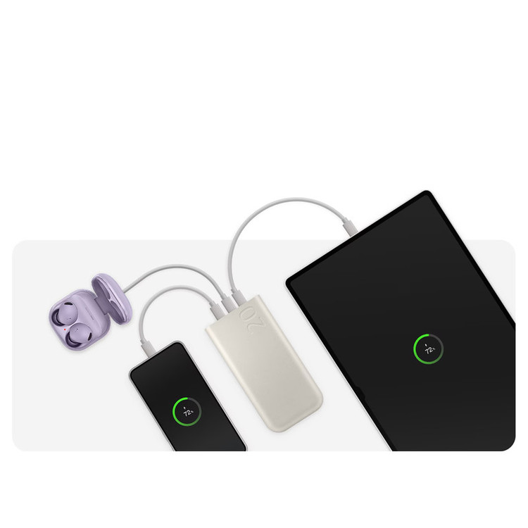 پاوربانک 45 وات سامسونگ مدل Battery Pack EB-P4520 ظرفیت 20000 میلیآمپر ساعت