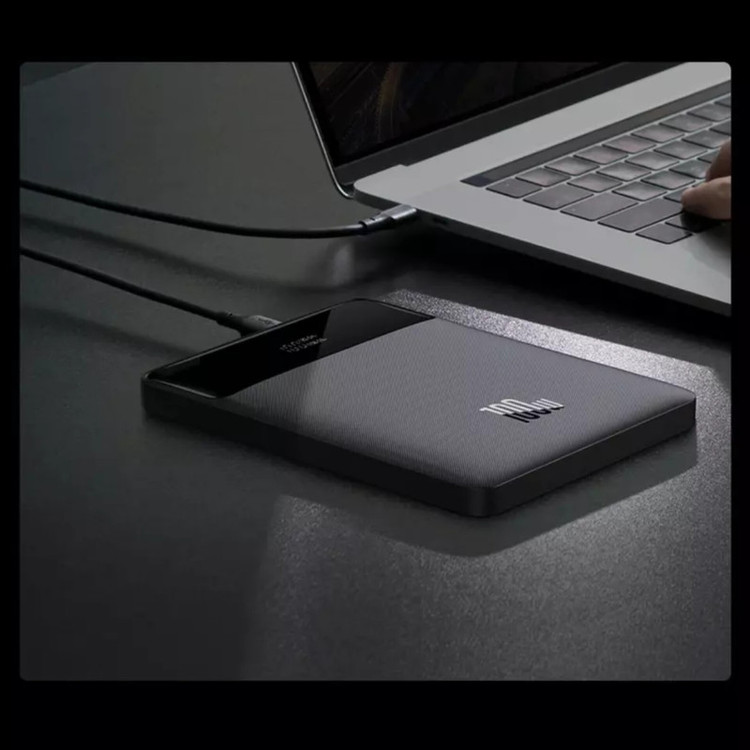 پاوربانک بیسوس مدل Blade HD Edition 100W ظرفیت 20000 میلی آمپر ساعت