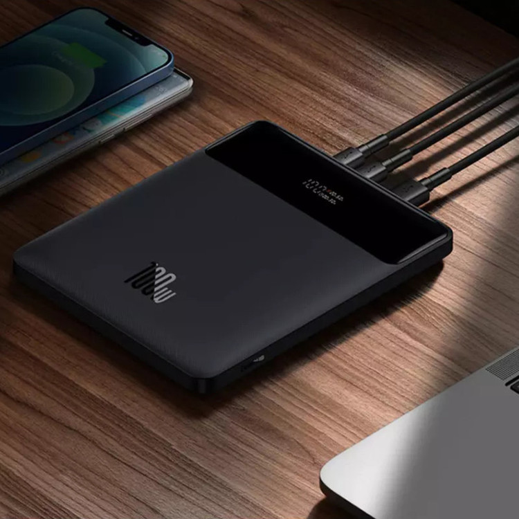 پاوربانک بیسوس مدل Blade HD Edition 100W ظرفیت 20000 میلی آمپر ساعت