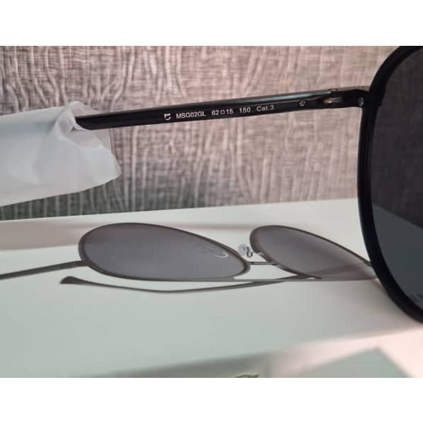 عینک آفتابی میجیا مدل Luke Moss Grey msg02gl
