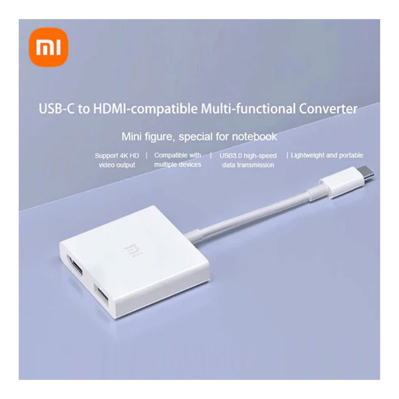 مبدل USB-C به HDMI شیائومی مدل XMZJQCH2TM