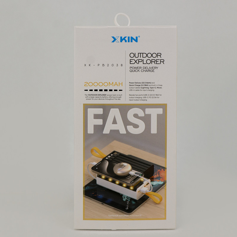 پاوربانک ایکس کین مدل XK-PB2038 ظرفیت 20000 میلی امپر ساعت