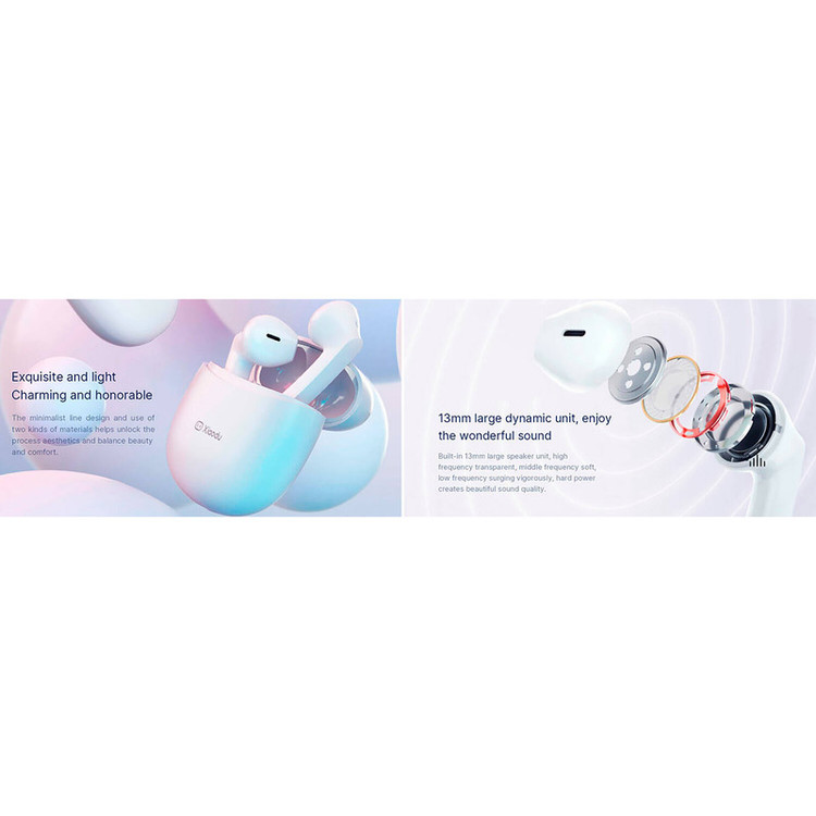 هدفون مخصوص بازی بلوتوثی مدل Xiaodu Du Smart Buds XD-SWA14-2101