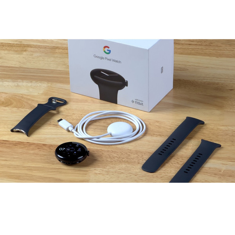 ساعت هوشمند 41 میلیمتری گوگل مدل Pixel با بند سیلیکونی