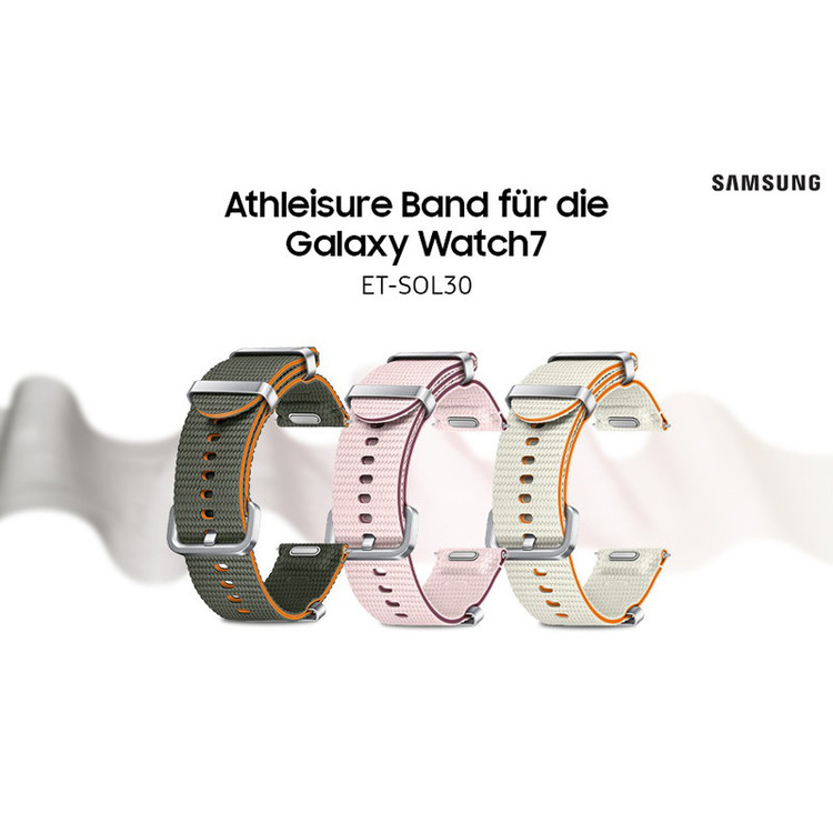 بند سامسونگ مدل One Click Athleisure Band ET-SOL30 مناسب برای ساعت هوشمند سامسونگ Galaxy Watch 4 /Galaxy Watch 5 /Galaxy Watch 6 /Galaxy Watch 7