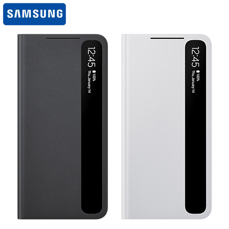 کیف کلاسوری سامسونگ مدل Clear View Cover مناسب برای گوشی موبایل سامسونگ Galaxy S21 Plus