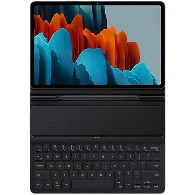 کیف کلاسوری سامسونگ مدل Book Cover Keyboard Slim EF-DT630 مناسب برای تبلت سامسونگ Galaxy Tab S8 / S7