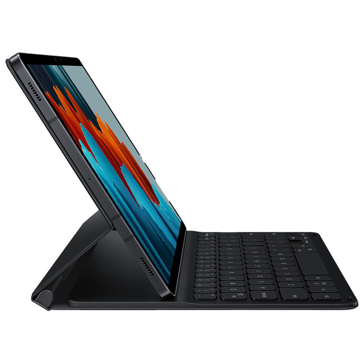 کیف کلاسوری سامسونگ مدل Book Cover Keyboard Slim EF-DT630 مناسب برای تبلت سامسونگ Galaxy Tab S8 / S7