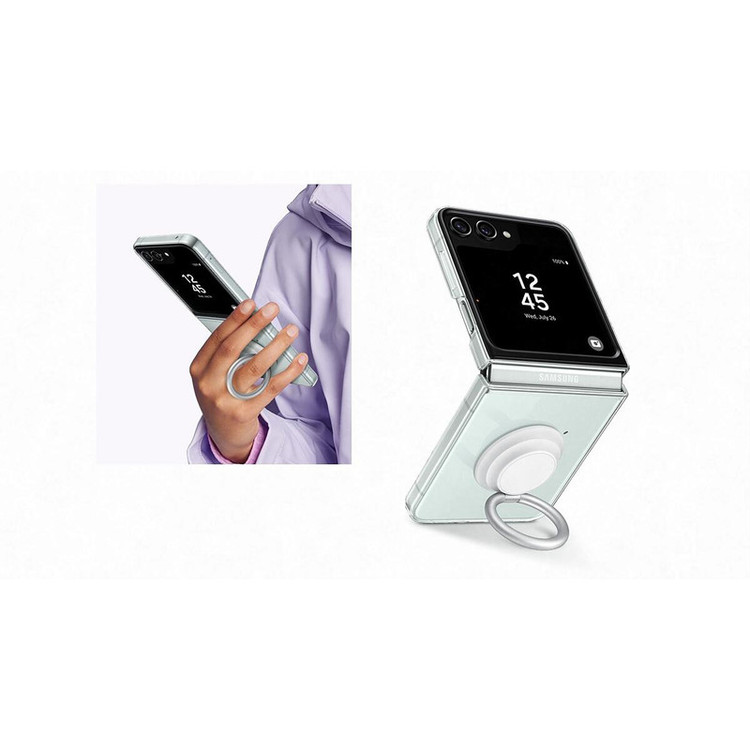 کاور سامسونگ مدل EF-XF73KKTEGWW مناسب برای گوشی موبایل سامسونگ Galaxy Z Flip5 به همراه شارژر 25 وات
