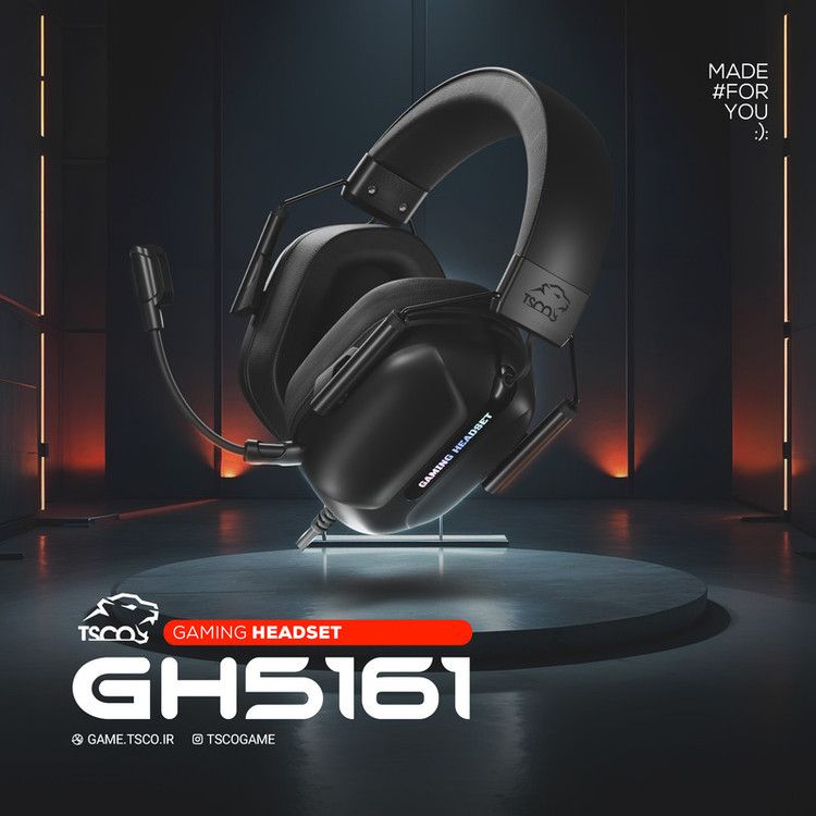 هدست مخصوص بازی تسکو مدل GH 5161