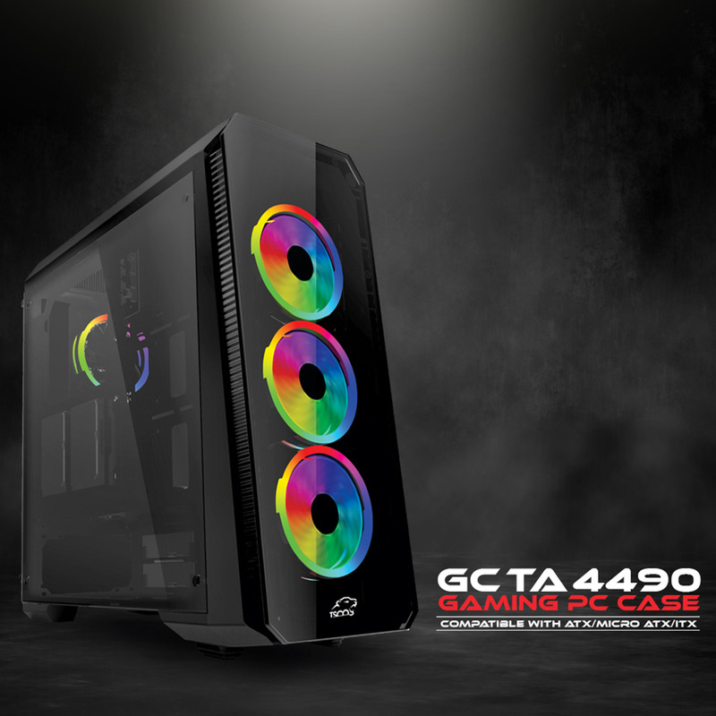 کیس کامپیوتر گیمینگ تسکو مدل GC-TA-4490