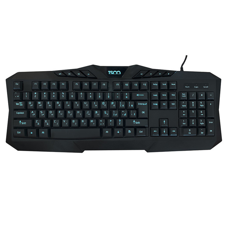 کیبورد تسکو مدل TK 8020N، سوییچ ممبران، Full-Size