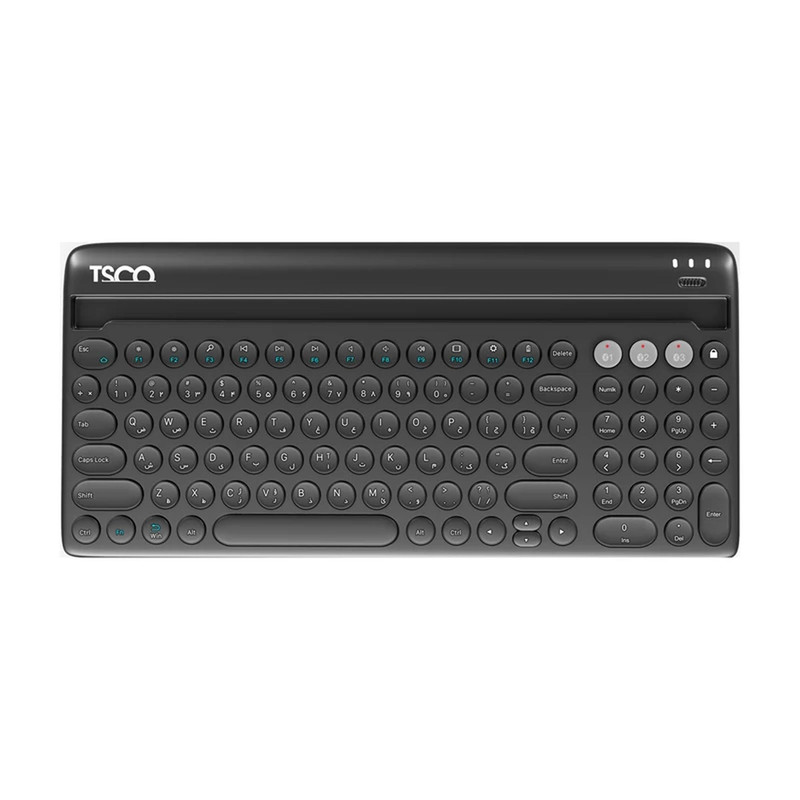 کیبورد بلوتوثی تسکو مدل TK 7322 Full-Size