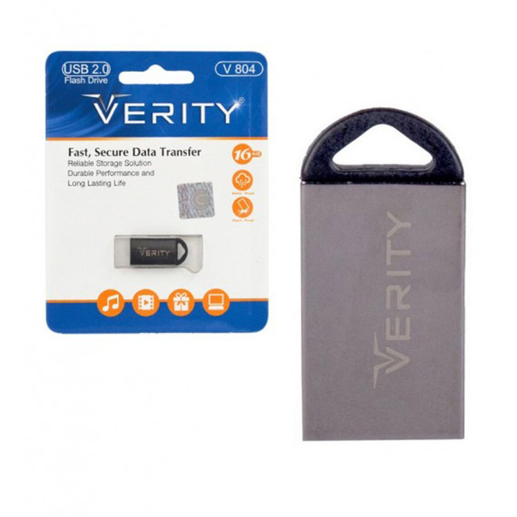 فلش مموری وریتی مدل V804 ظرفیت 16 گیگابایت