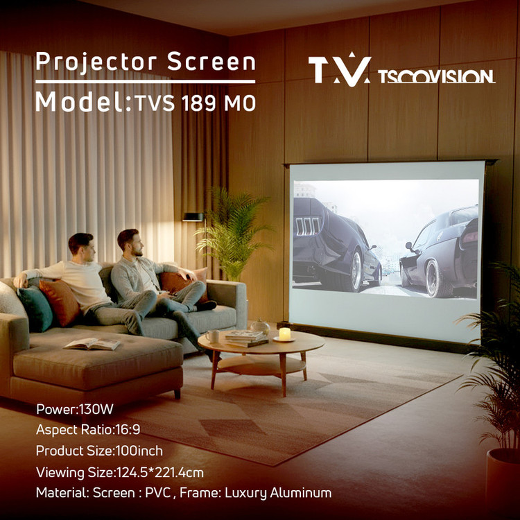 پرده نمایش ویدئو پروژکتور تسکو مدل TVS 189MO