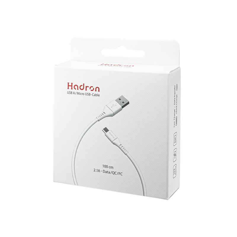 کابل USB به microUSB هادرون مدل HTC-A-U01 طول 1 متر