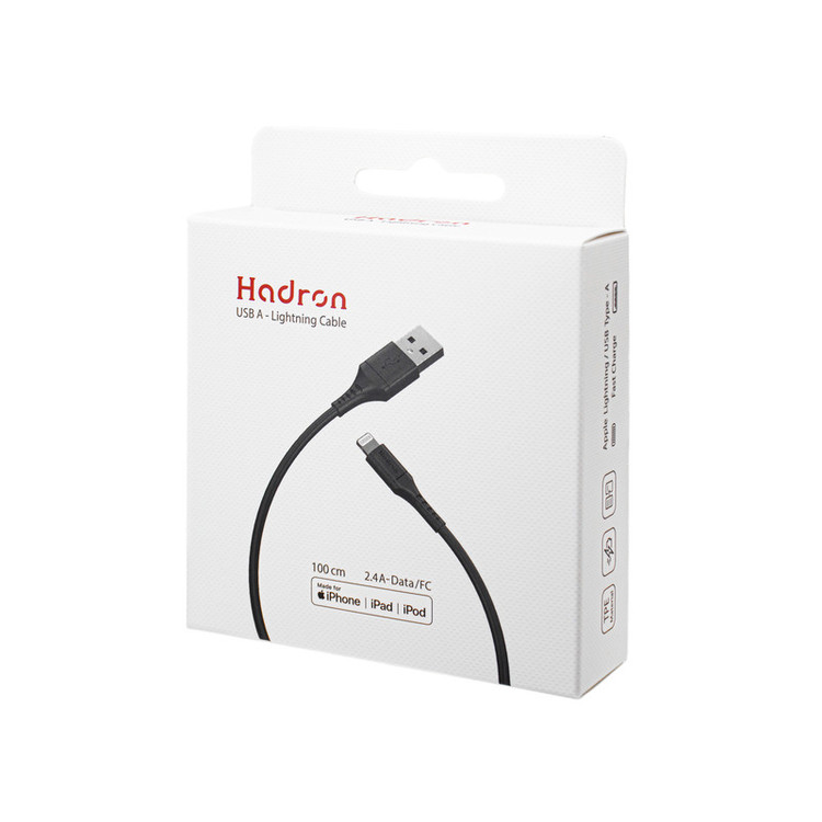 کابل تبدیل USB به لایتنینگ هادرون مدل HTC-A-L01 طول 1 متر
