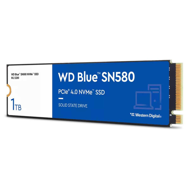 اس اس دی اینترنال وسترن دیجیتال مدل WD Blue SN580 NVMe ظرفیت یک ترابایت