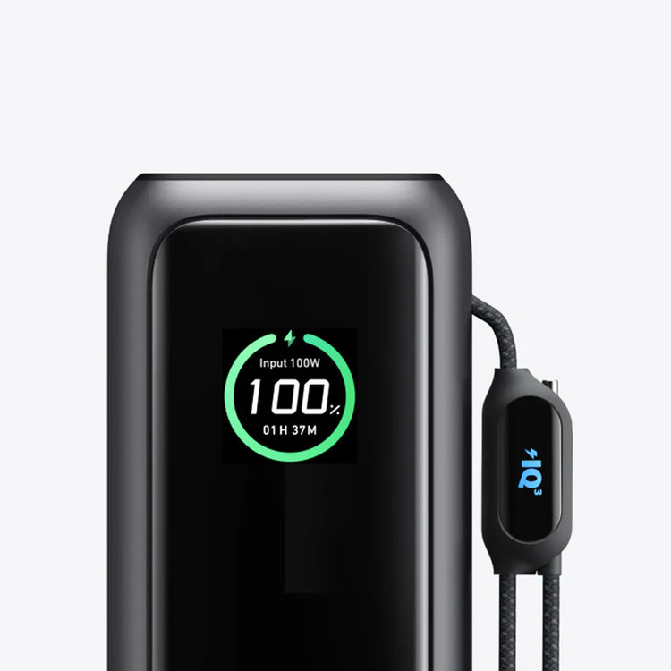 پاوربانک انکر مدل A1695 ظرفیت 25000 میلی آمپر ساعت به همراه دو کابل USB-C