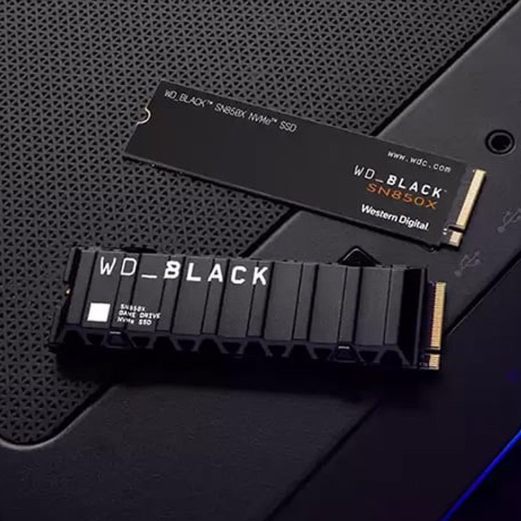 اس اس دی اینترنال وسترن دیجیتال مدل WD BLACK 1TB SN850X NVMe ظرفیت یک ترابایت