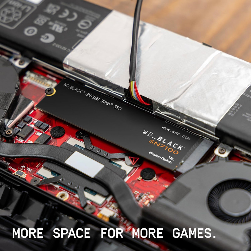 اس اس دی اینترنال PCIe 4.0 وسترن دیجیتال مدل SN7100 ظرفیت یک ترابایت