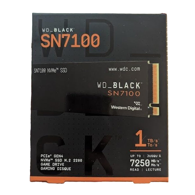 اس اس دی اینترنال PCIe 4.0 وسترن دیجیتال مدل SN7100 ظرفیت یک ترابایت
