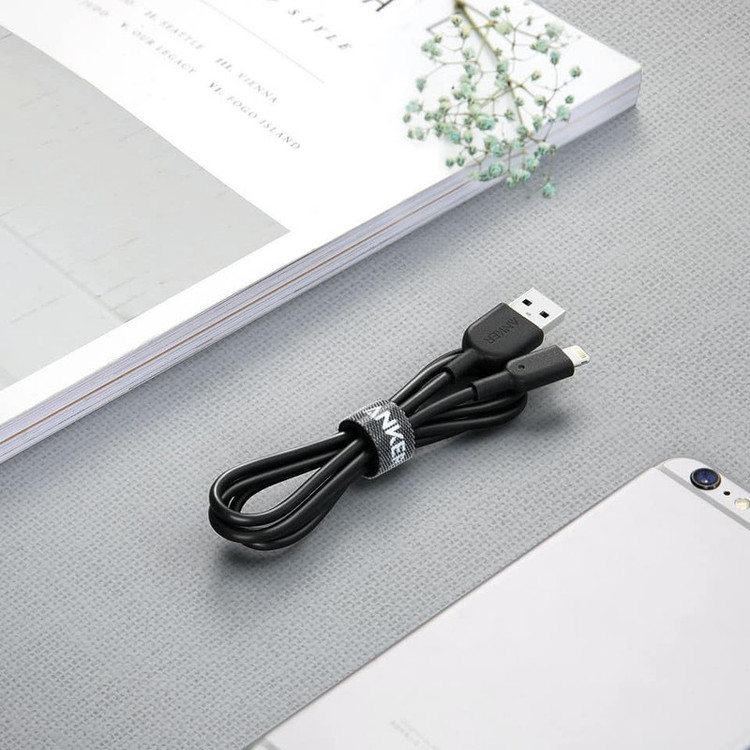 کابل تبدیل USB به لایتنینگ انکر مدل A8433 PowerLine II طول 1.8 متر