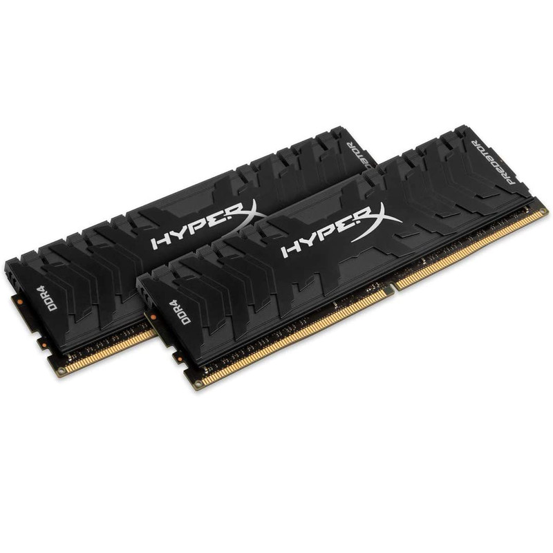رم دسکتاپ DDR4 دو کاناله 4600 مگاهرتز CL19 هایپرایکس مدل PREDATOR ظرفیت 16 گیگابایت بسته دو عددی
