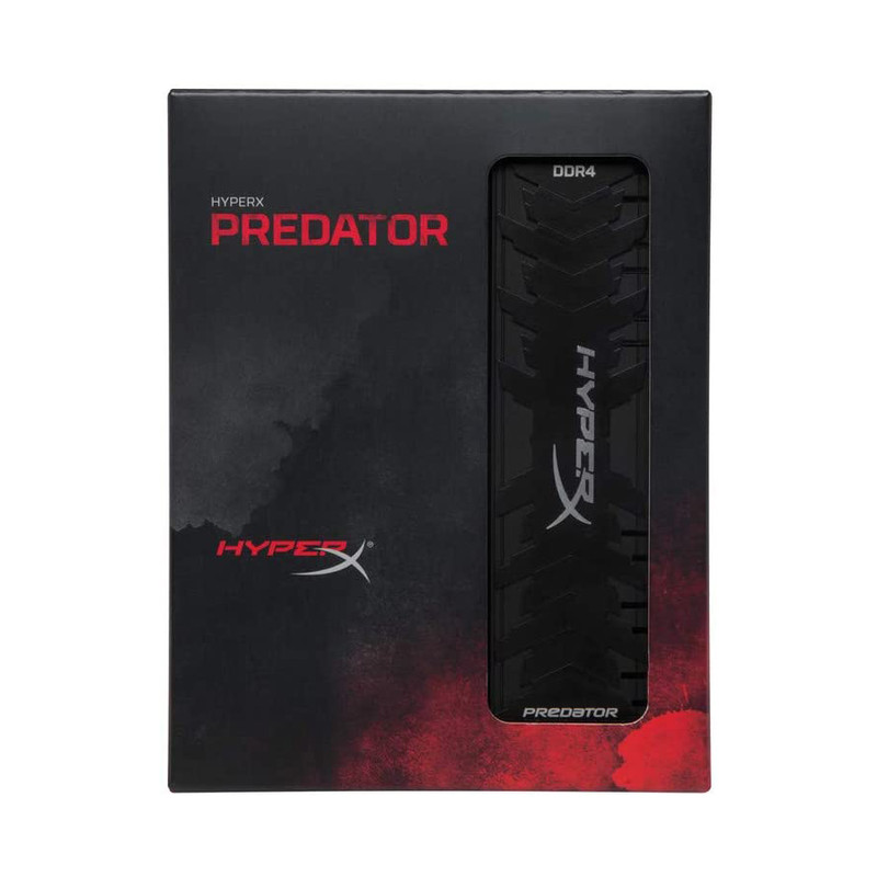رم دسکتاپ DDR4 دو کاناله 4600 مگاهرتز CL19 هایپرایکس مدل PREDATOR ظرفیت 16 گیگابایت بسته دو عددی