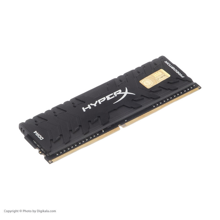 رم دسکتاپ DDR4 دو کاناله 4600 مگاهرتز CL19 هایپرایکس مدل PREDATOR ظرفیت 16 گیگابایت بسته دو عددی