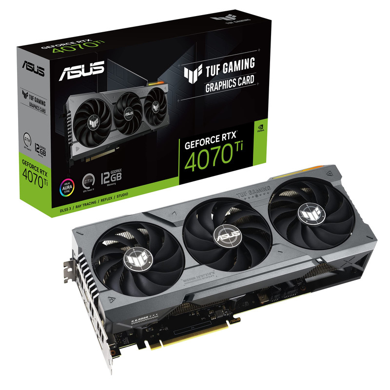 کارت گرافیک ایسوس مدل TUF-RTX4070TI OC 12GB GAMING