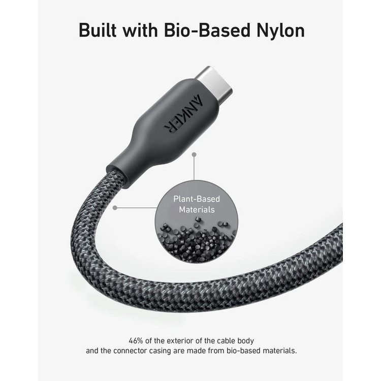 کابل تبدیل USB-C به لایتنینگ انکر مدل A80B6H11 طول 1.80 متر