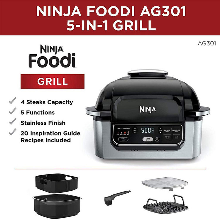 سرخ کن بدون روغن نینجا مدل AG301