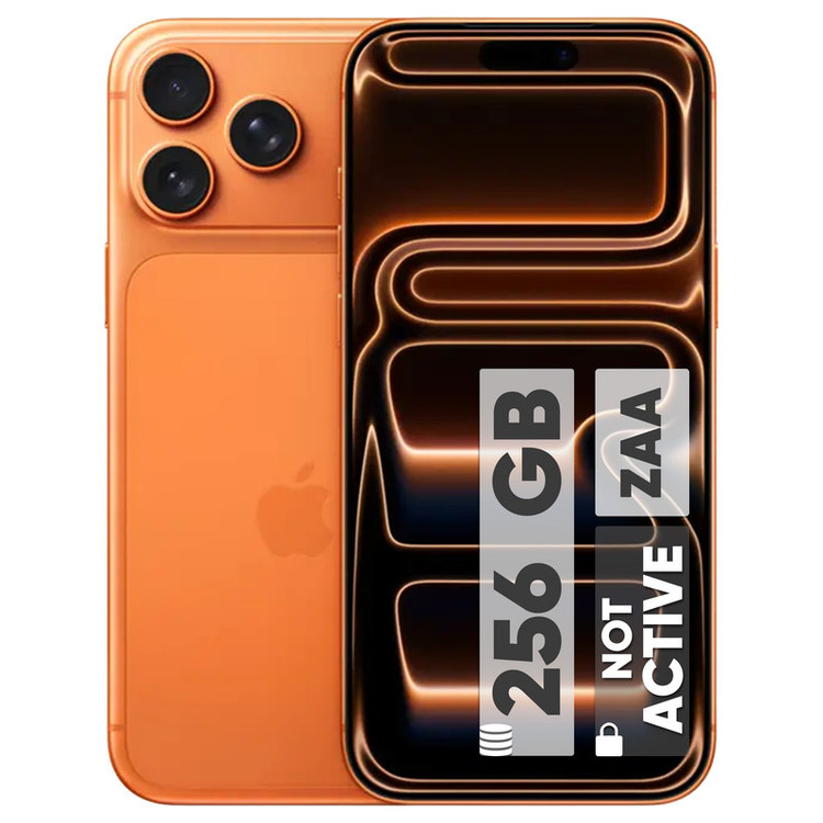 گوشی موبایل اپل مدل iPhone 17 Pro Max ZAA تک سیم کارت + eSim ظرفیت 256 گیگابایت و رم 12 گیگابایت - نات اکتیو و رجیستر شده