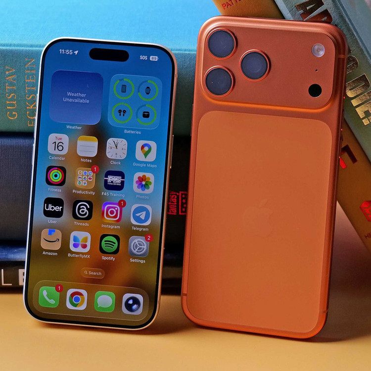 گوشی موبایل اپل مدل iPhone 17 Pro Max ZAA تک سیم کارت + eSim ظرفیت 256 گیگابایت و رم 12 گیگابایت - نات اکتیو و رجیستر شده