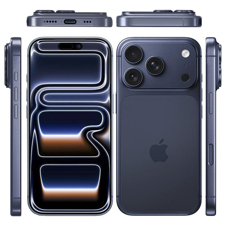 گوشی موبایل اپل مدل iPhone 17 Pro Max ZAA تک سیم کارت + eSim ظرفیت 256 گیگابایت و رم 12 گیگابایت - نات اکتیو و رجیستر شده