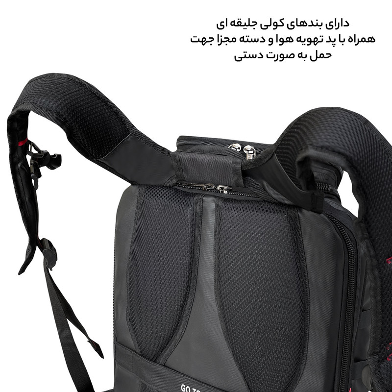 کوله پشتی لپ تاپ فوروارد مدل FCLT0019 JYDDV DHFN مناسب برای لپ تاپ 16 تا 18 اینچی