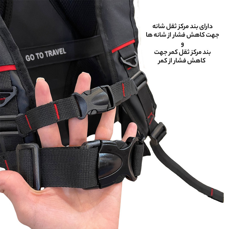 کوله پشتی لپ تاپ فوروارد مدل FCLT0019 JYDDV DHFN مناسب برای لپ تاپ 16 تا 18 اینچی