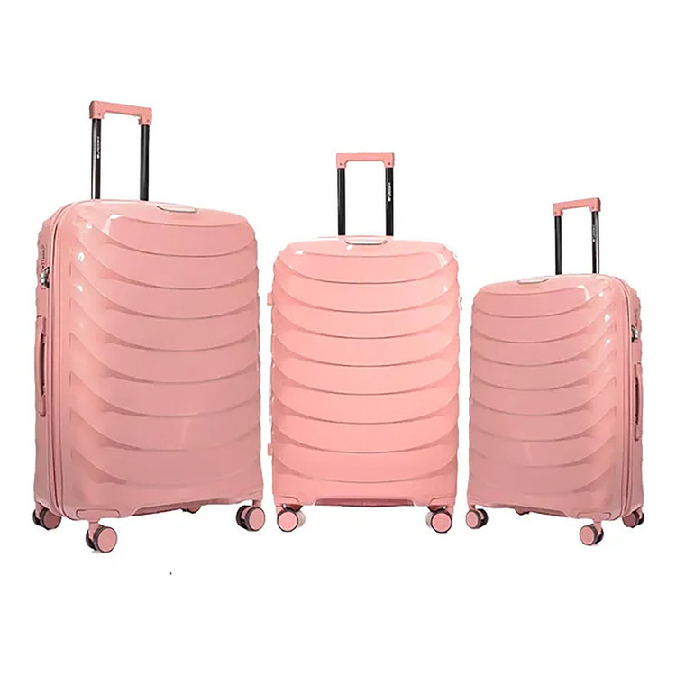 مجموعه سه عددی چمدان هادایز مدل HZD185 SERIES POLYPROPYLENE