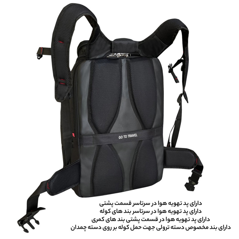 کوله پشتی لپ تاپ فوروارد مدل FCLT0017GAMERS PRO مناسب برای لپ تاپ 16 تا 18 اینچی