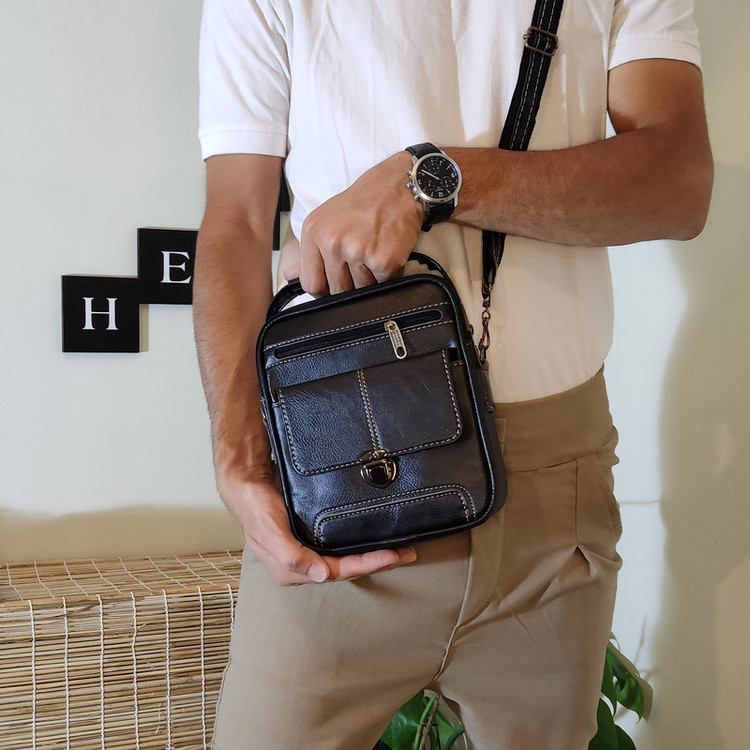 کیف رودوشی مردانه مدل HE122
