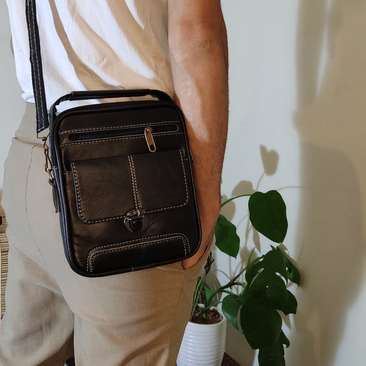 کیف رودوشی مردانه مدل HE2123