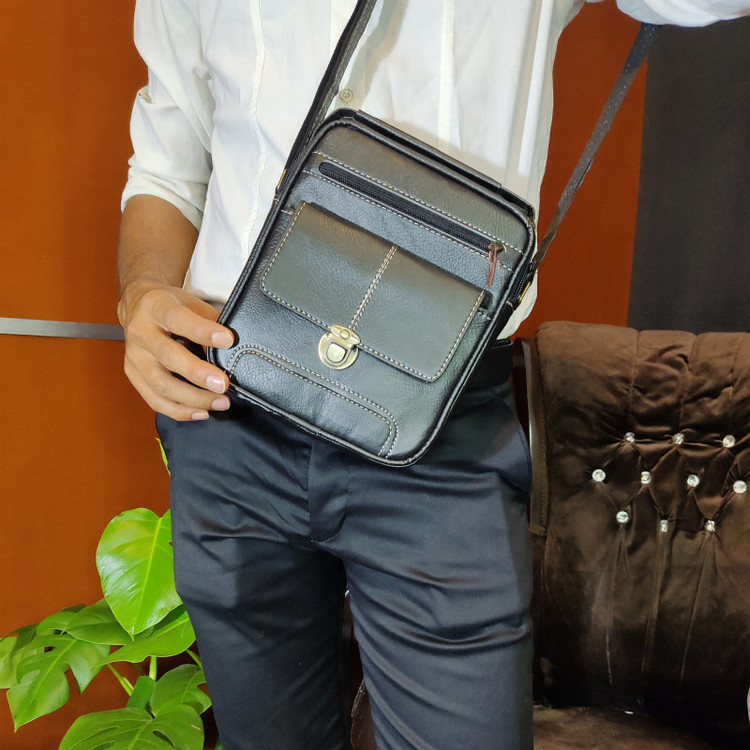 کیف رودوشی مردانه لیدوما مدل M-407