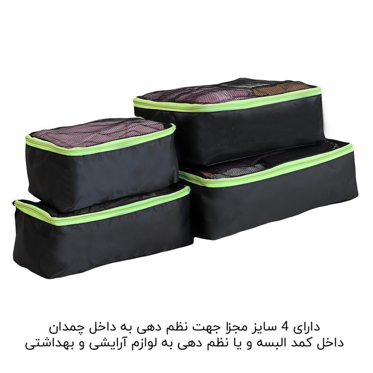 نظم دهنده چمدان فوروارد مدل FCLT44112 سری چهار عددی