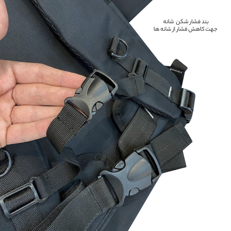 کوله پشتی کوهنوردی 65 لیتری فوروارد کد FCLT8020