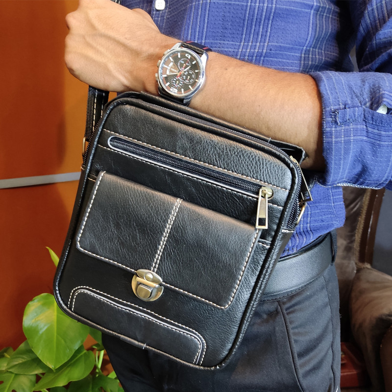 کیف رودوشی مردانه مدل BR16