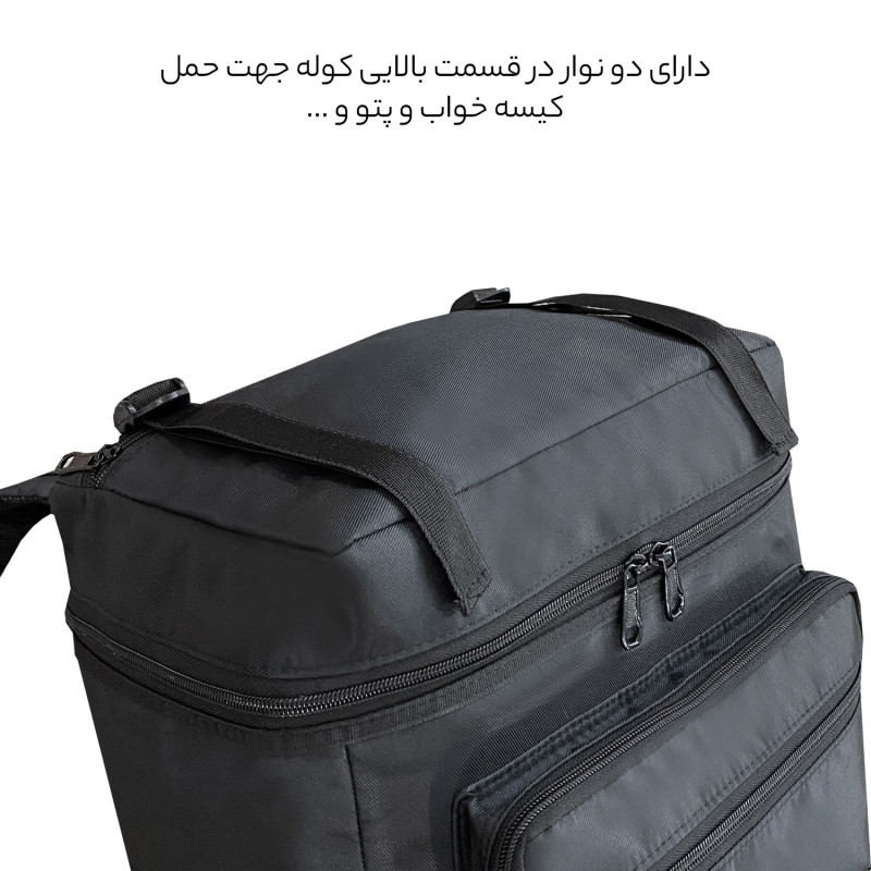 کوله پشتی سفری 60 لیتری مدل GOOG8034 CAMP DC به همراه کیف دوشی