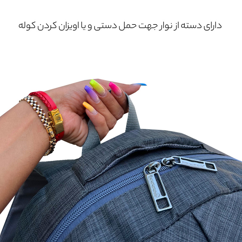 کوله پشتی پسرانه کد 77034