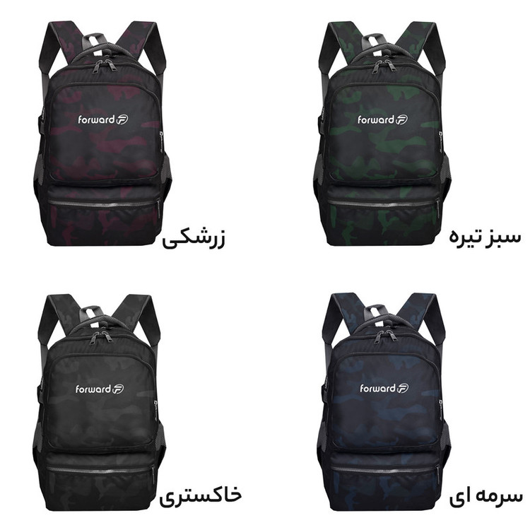 کوله پشتی فوروارد کد FCLT6010 SPORT COLLECTION