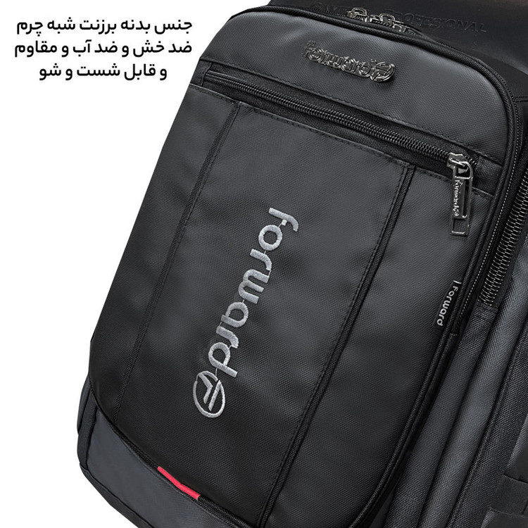 کوله پشتی چرخ دار فوروارد مدل FCLT550019 GO TRAVEL